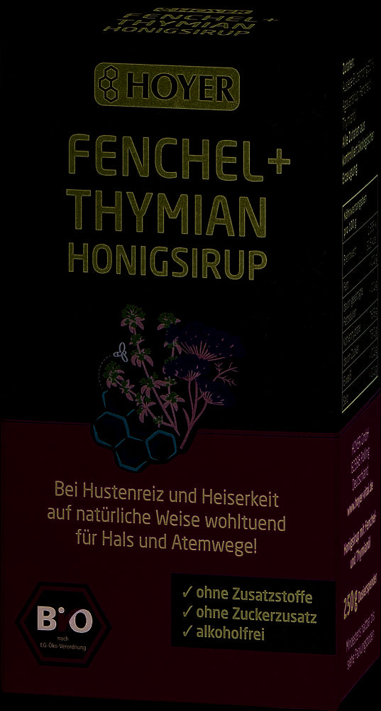 Fenchel & Thymian Honigsirup 250 g
