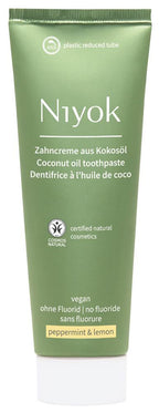 Zahncreme aus Bio-Kokosöl Pfefferminze & Zitrone 75 ml