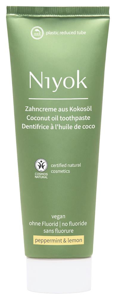 Zahncreme aus Bio-Kokosöl Pfefferminze & Zitrone 75 ml