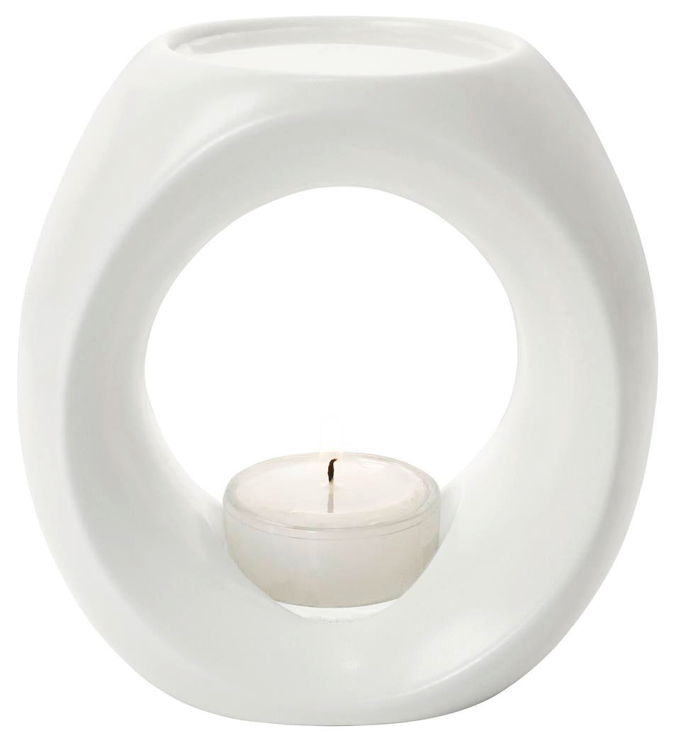 Duftlampe cremeweiß matt 1 Stk