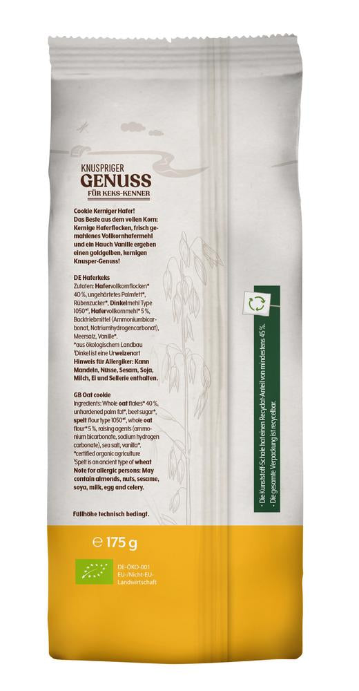 Cookie kerniger Hafer 175 g