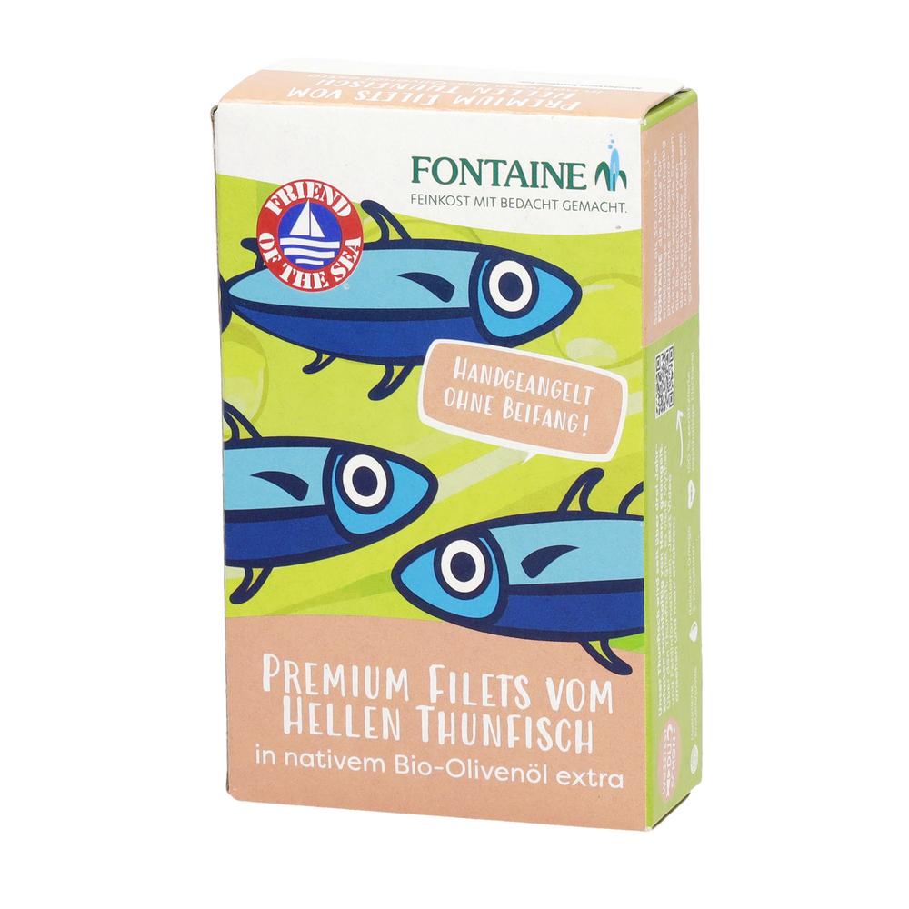 Thunfisch hell in Bio-Olivenöl 120 g