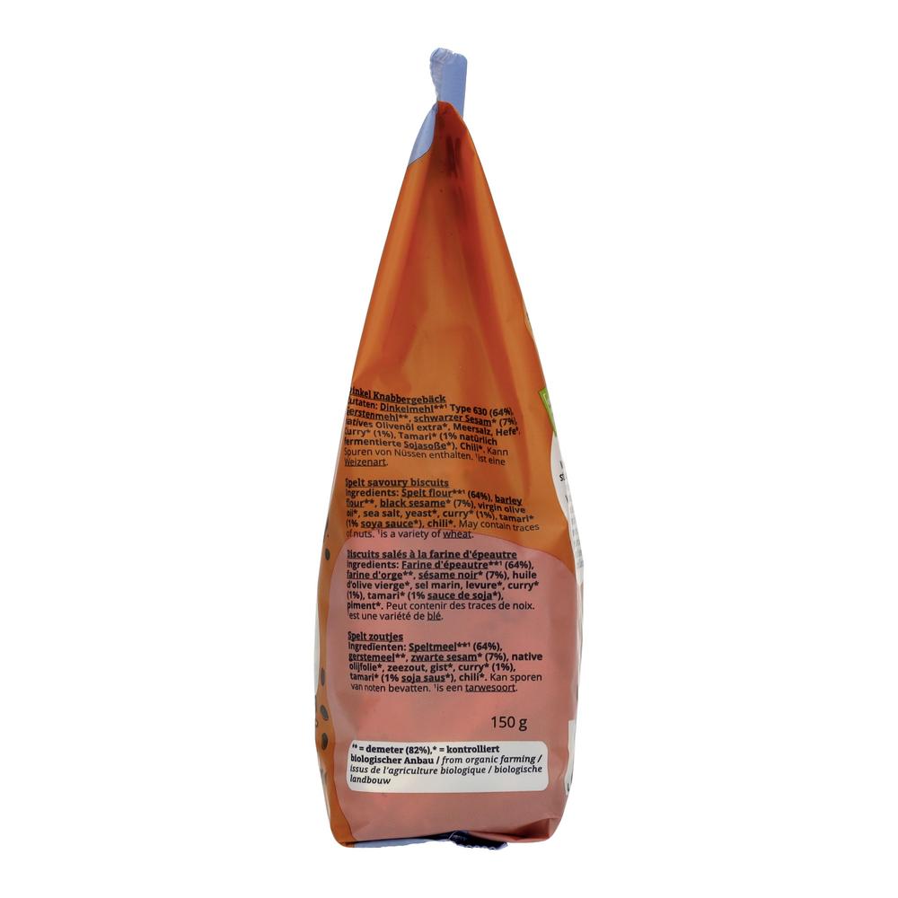 Pane Picco Asia-Schwarzer Sesam demeter 150 g