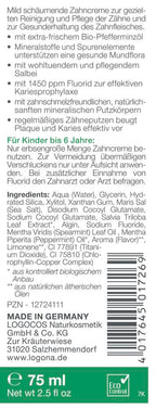 daily care Zahncreme mit Natriumfluorid 75 ml
