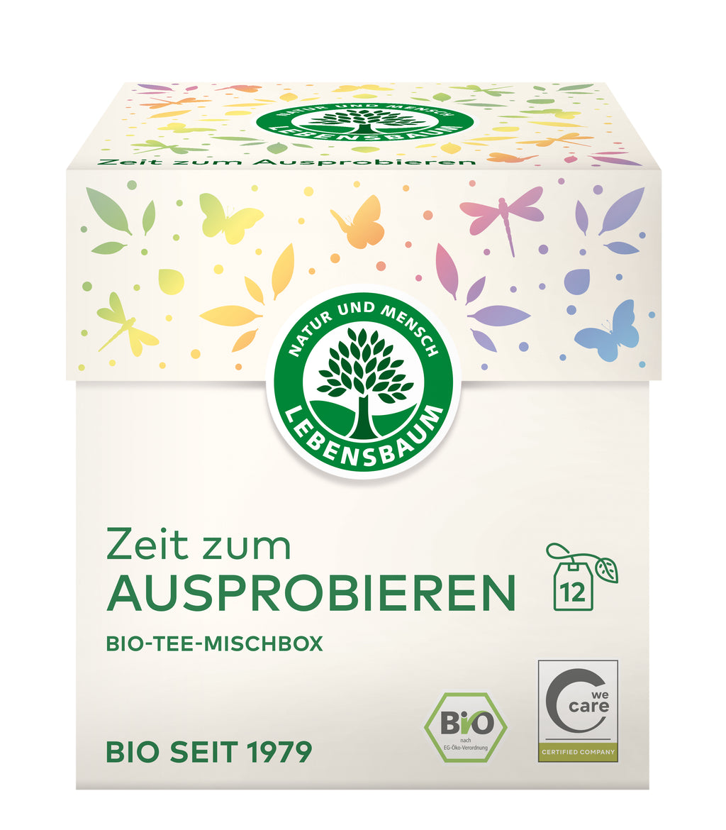 Zeit zum AUSPROBIEREN Tee-Mischbox 22,5 g