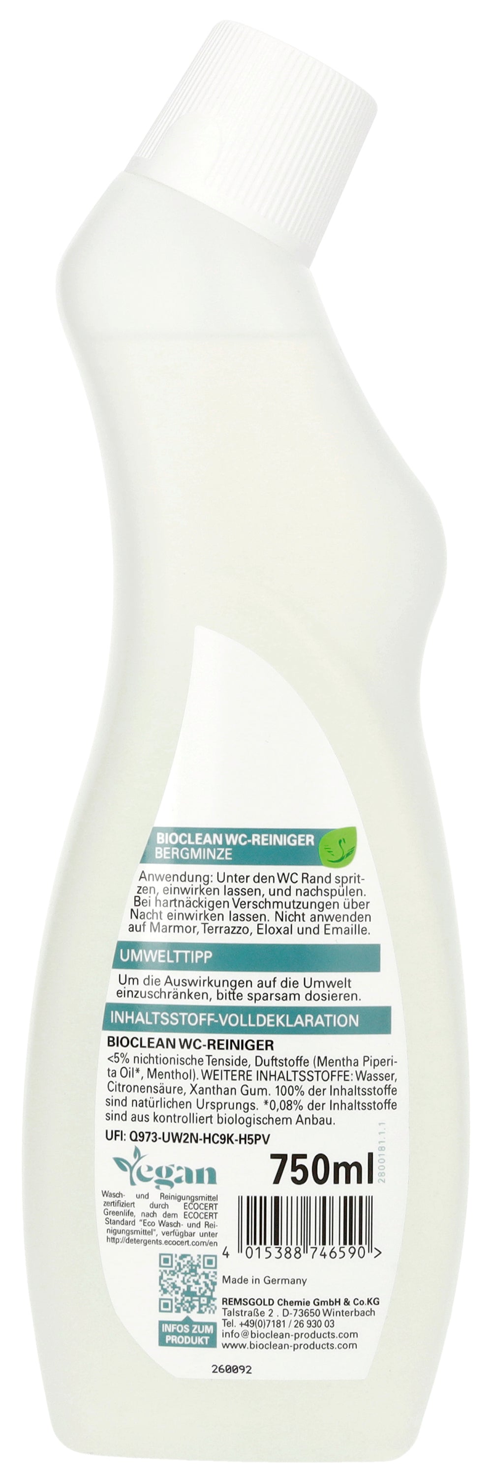 WC-Reiniger Bergminze 750 ml