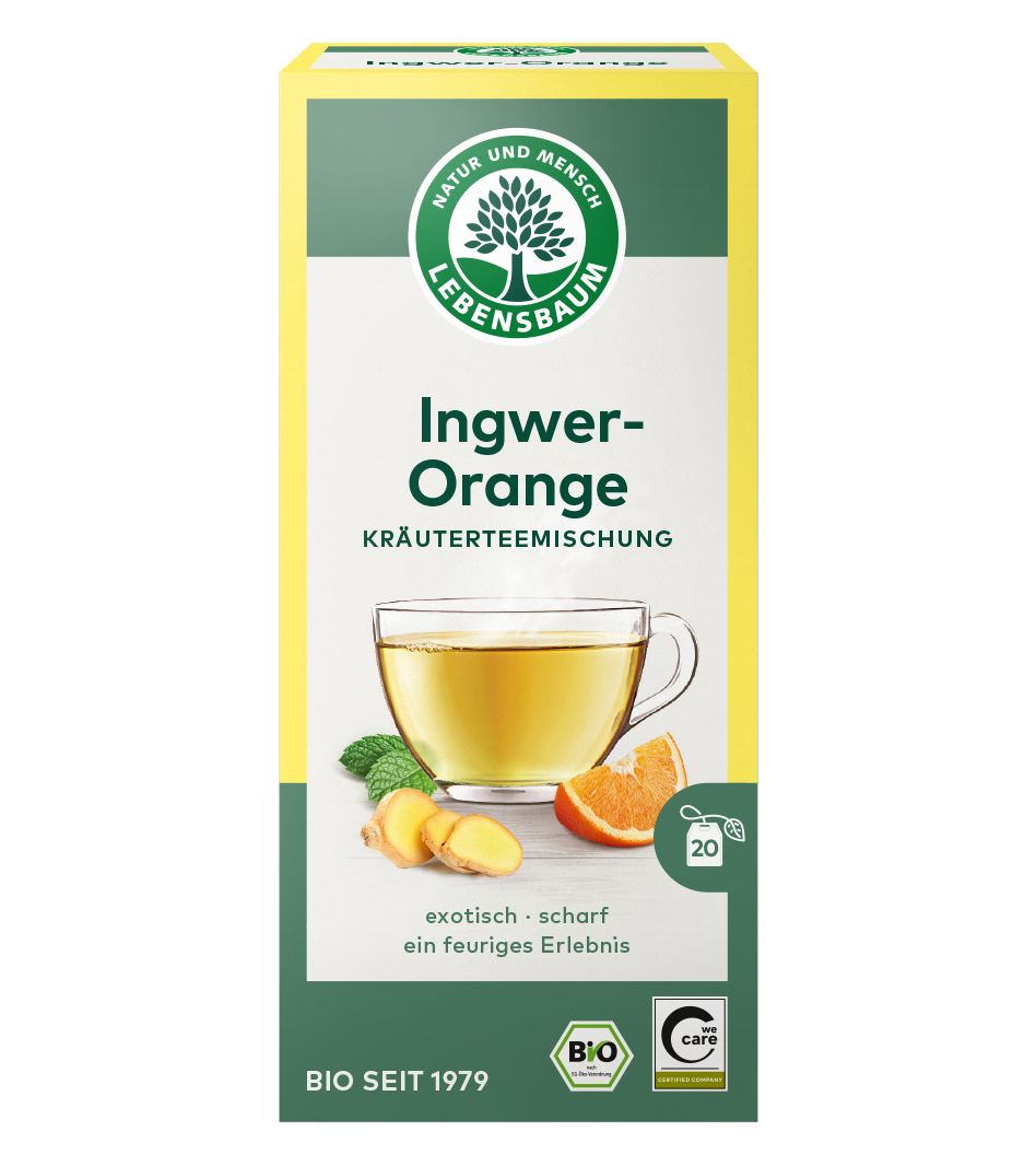 Ingwer-Orange Kräutertee 40 g