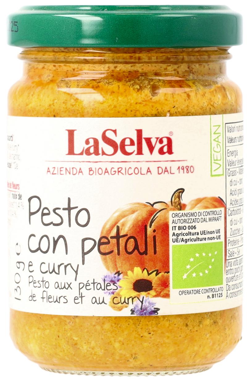 Pesto con petali mit Curry und Blüten 130 g