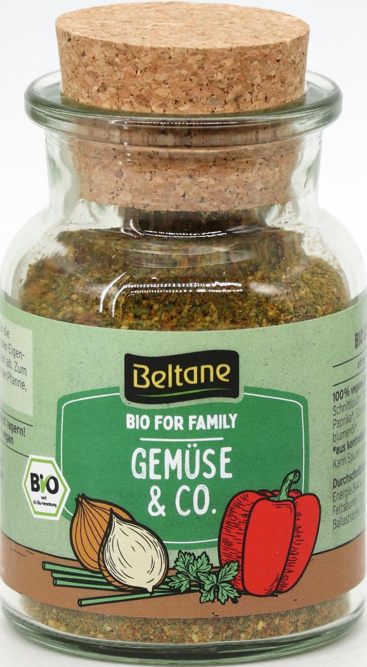 Bio for Family Gemüse&Co. Korkenglas 80 g