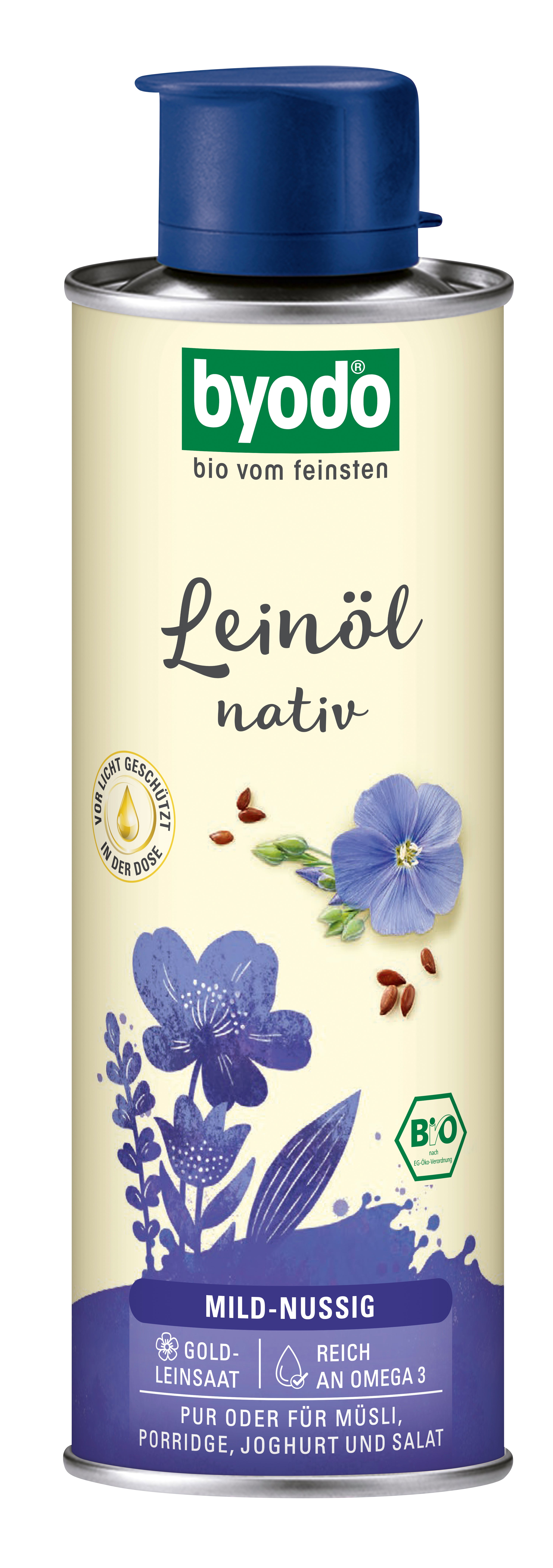 Leinöl nativ  Dose 250 ml