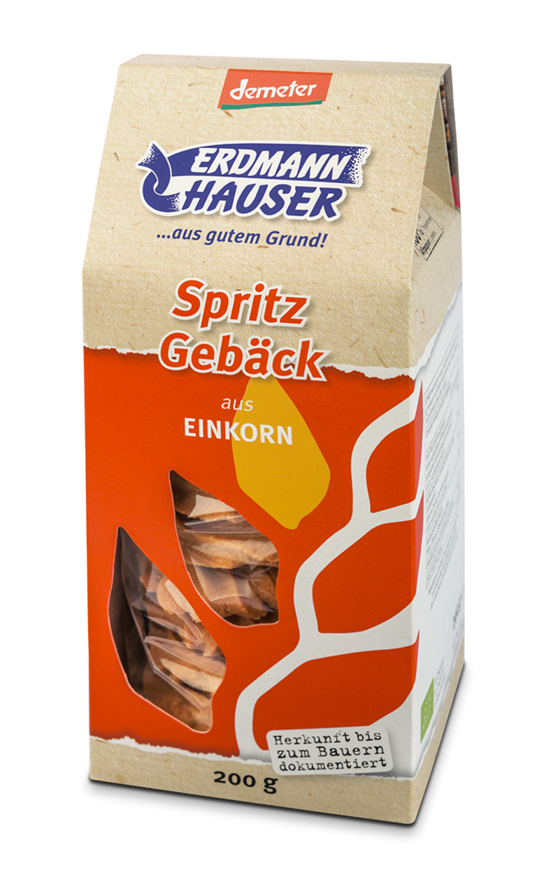 Einkorn-Spritzgebäck demeter 200 g