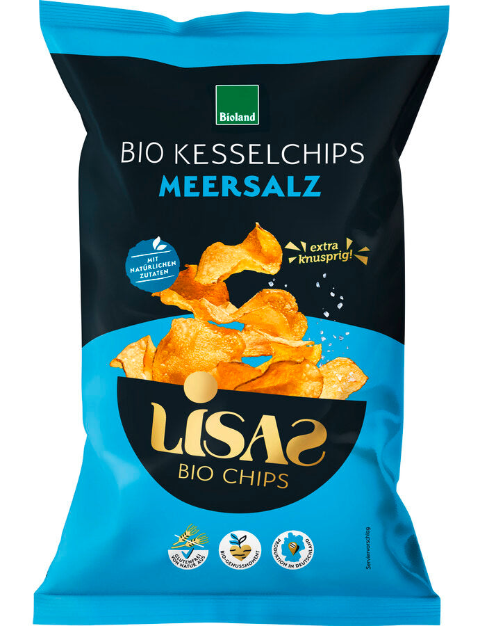 Kesselchips Meersalz 115 g