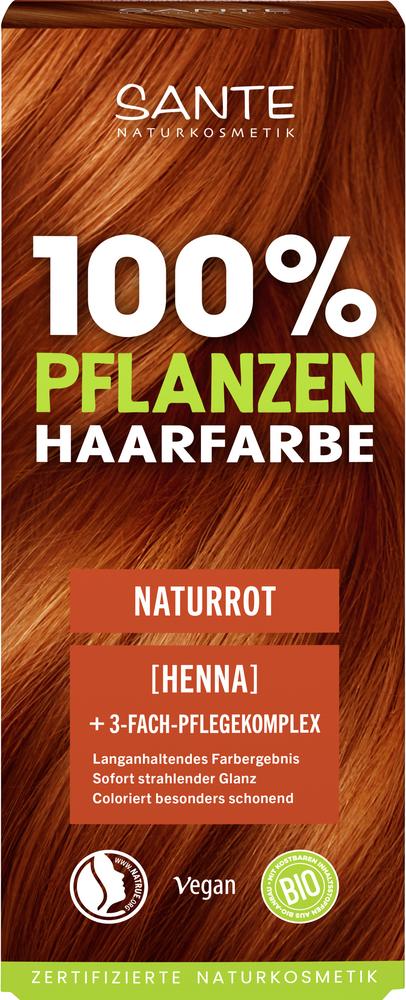 Pflanzenhaarfarbe Pflegekomplex Naturrot 06 100 g