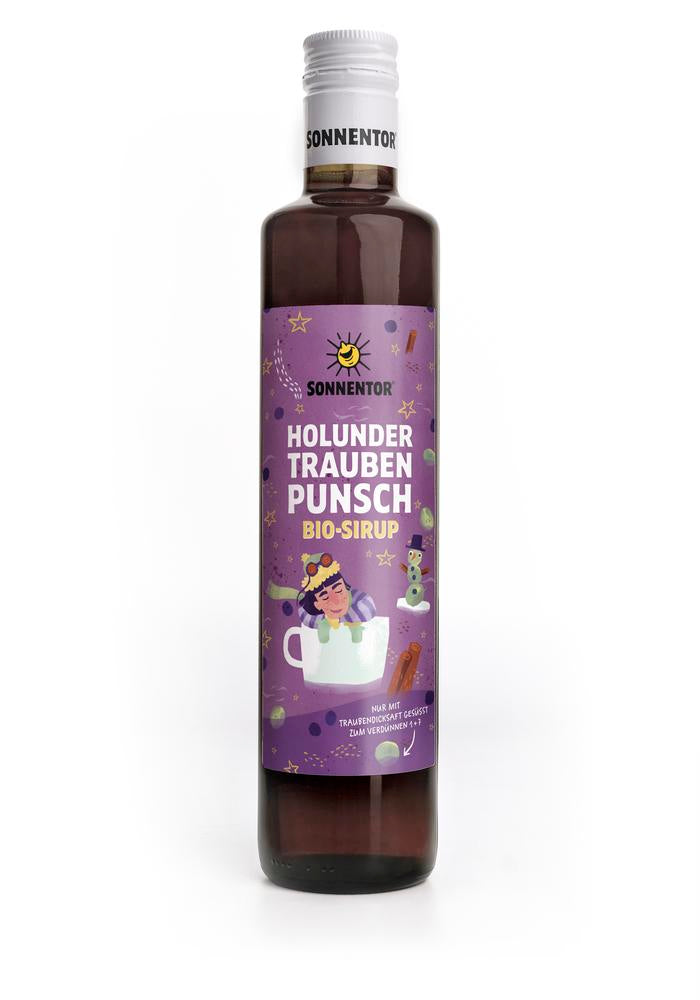 Holunder-Trauben Punsch Sirup 500 ml