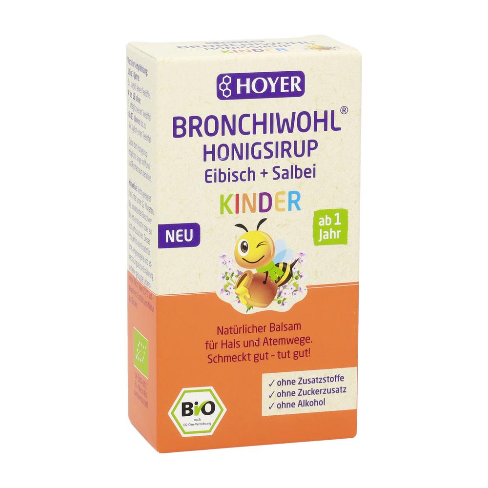 Bronchiwohl Kinder Honigsirup Eibisch+Salbei 250 g