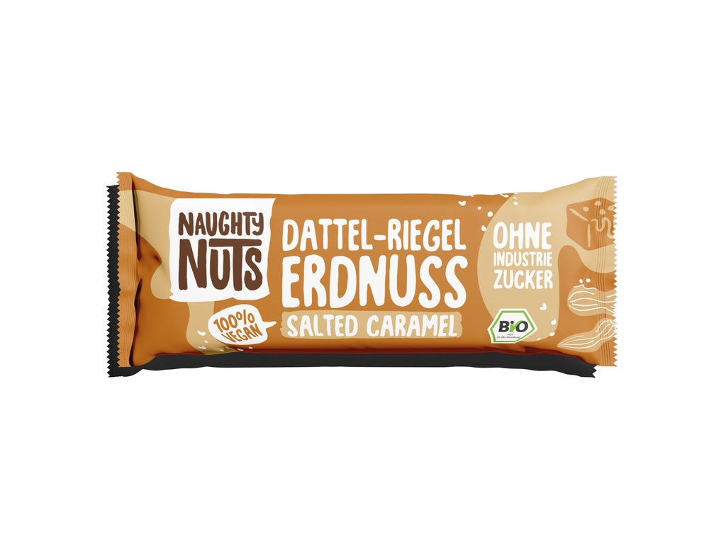 Riegel Dattel-Erdnuss-Salted Caramel 30 g