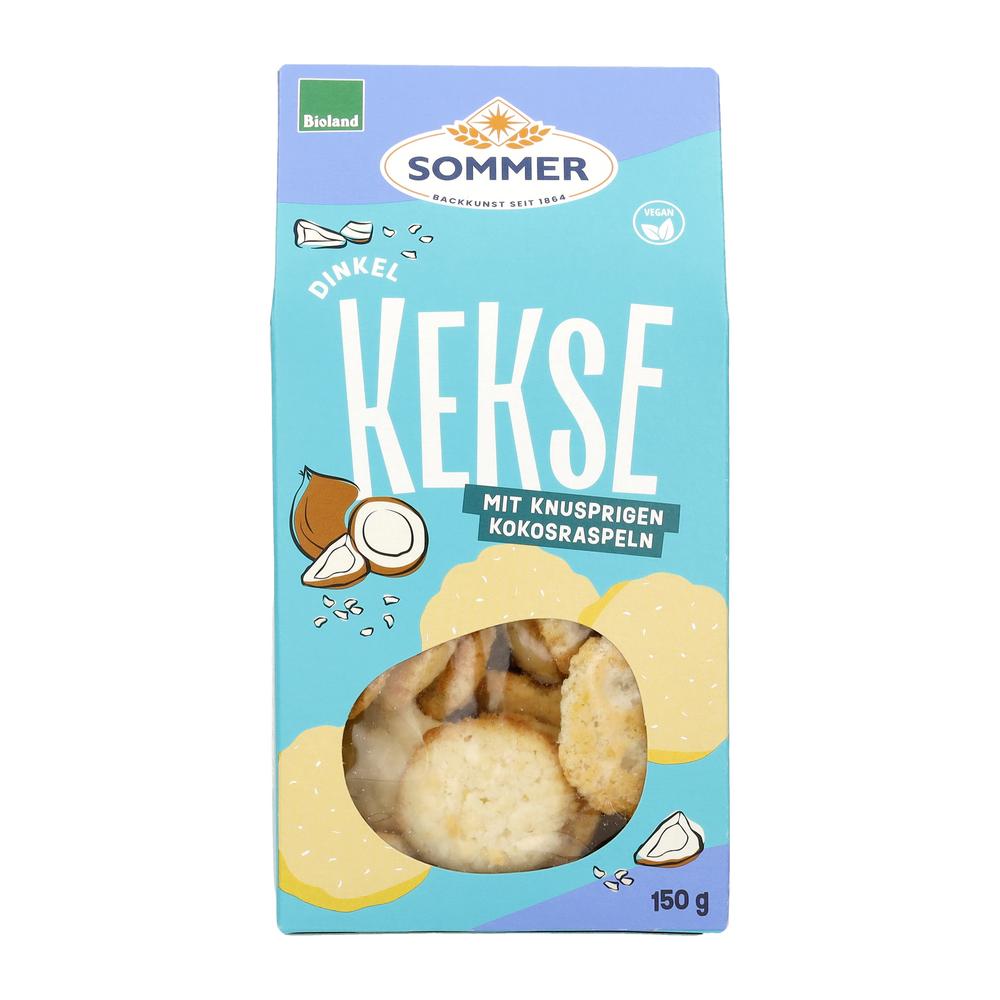 Dinkel  Kokos-Kekse 150 g