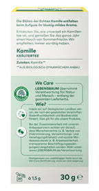 Kamille Kräutertee demeter 30 g