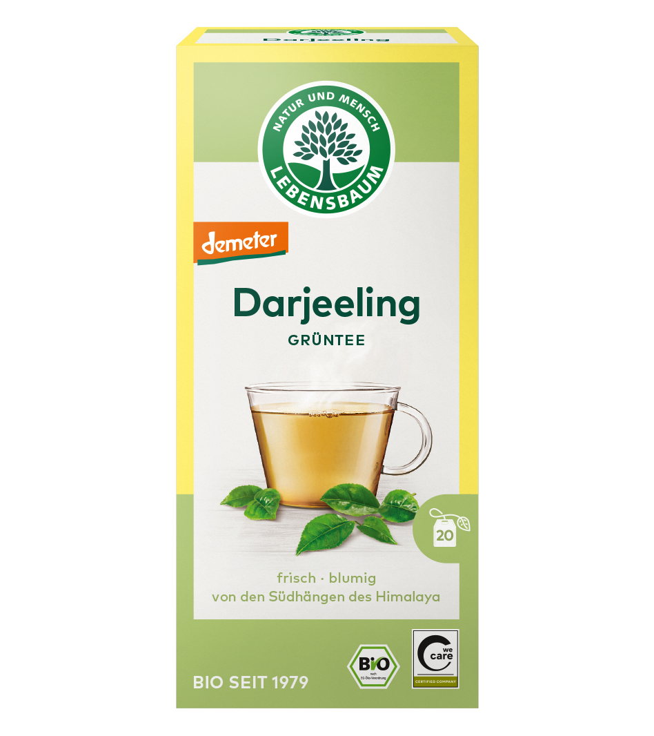 Darjeeling Grüntee demeter 30 g