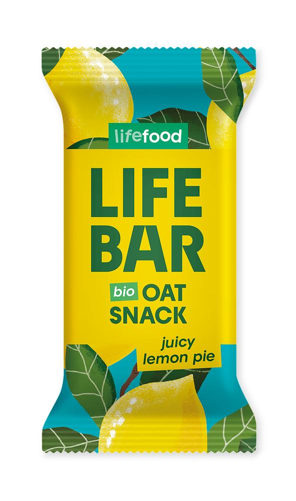 Lifebar Oat Snack juiced Lemon Pie 40 g