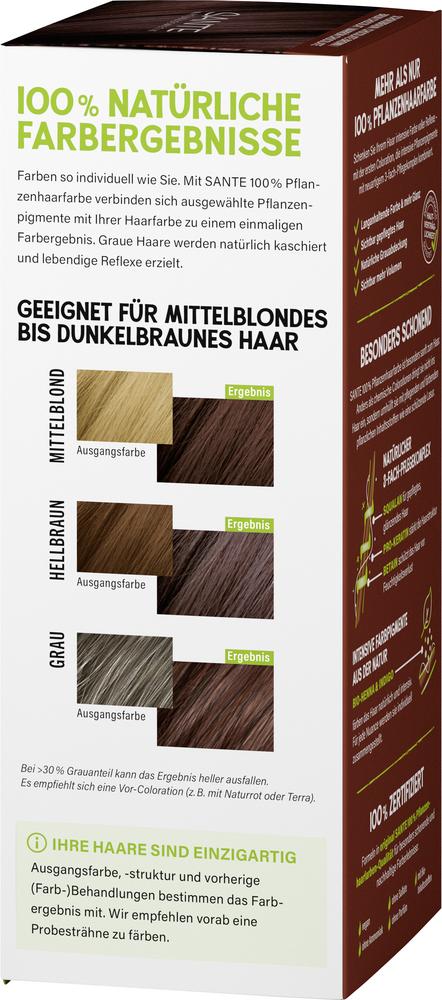 Pflanzenhaarfarbe Pflegekomplex SCHOKOBRAUN 02 100 g