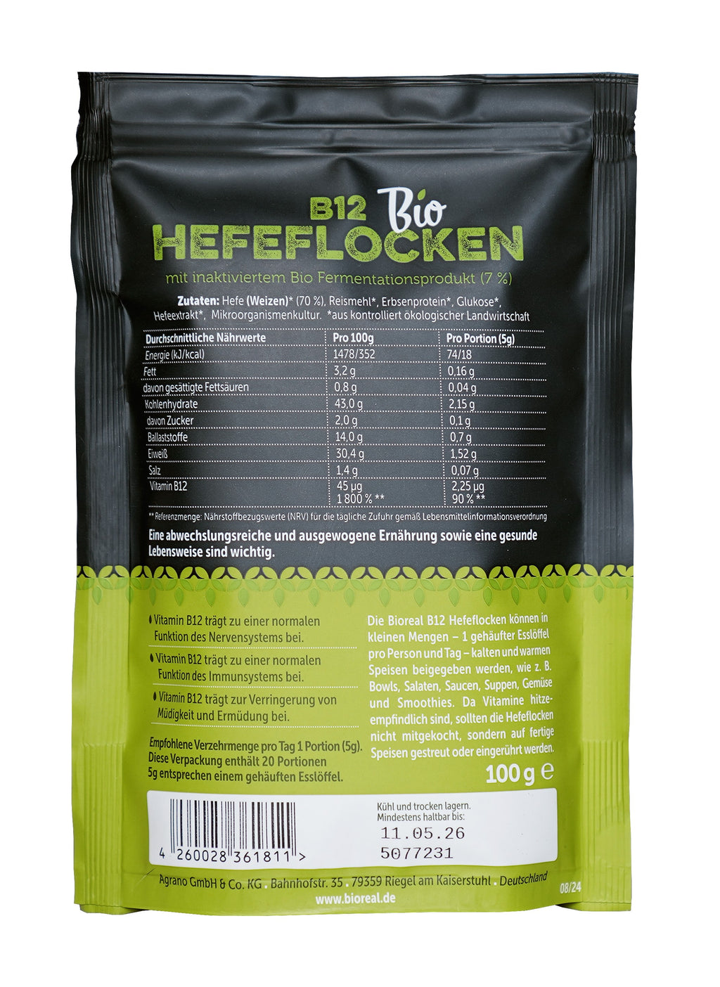 B12 Hefeflocken 100 g