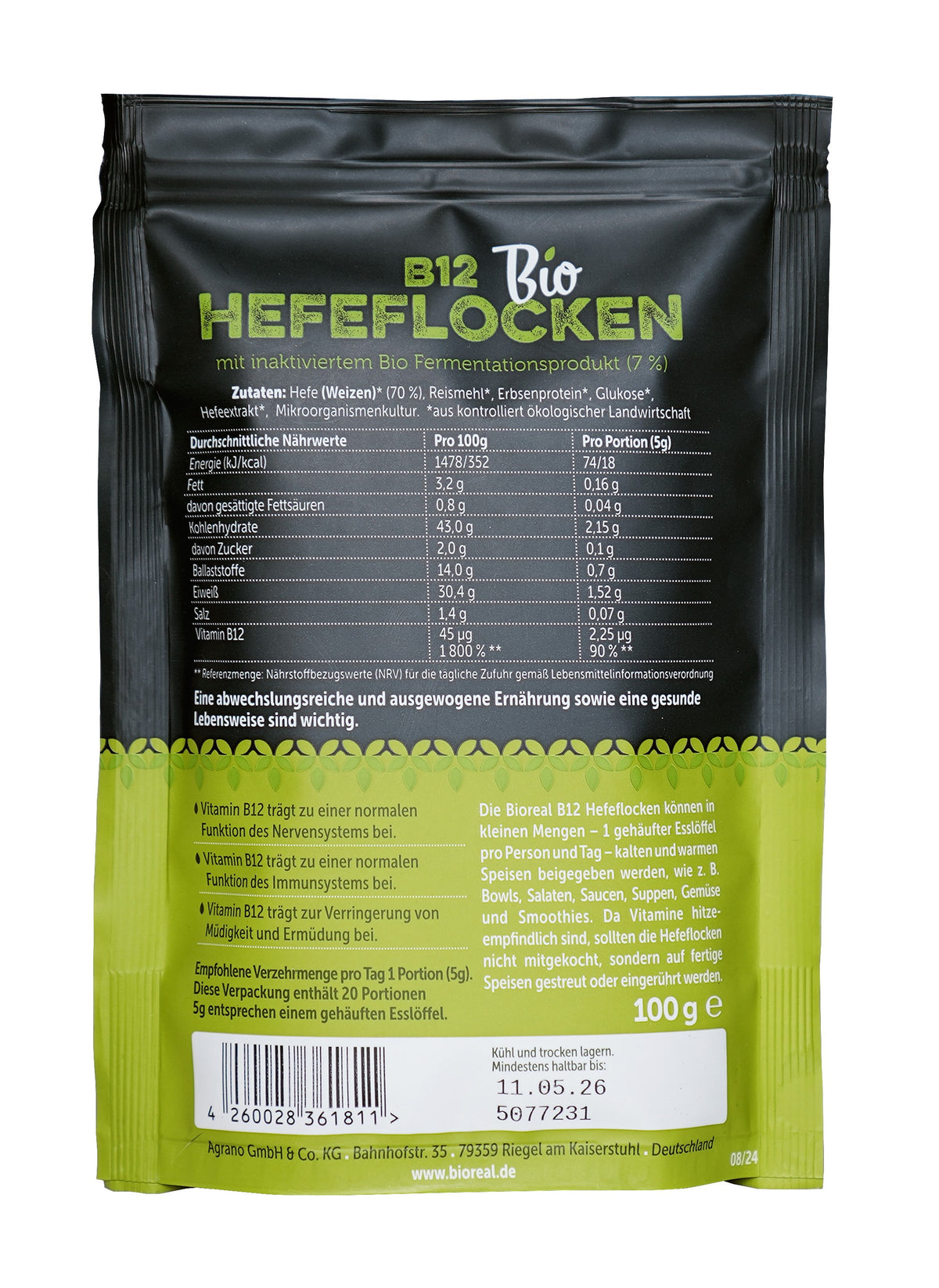 B12 Hefeflocken 100 g
