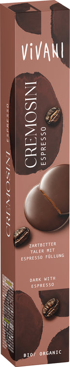 Cremosini Espresso ZB-Schokoladen Taler 100 g