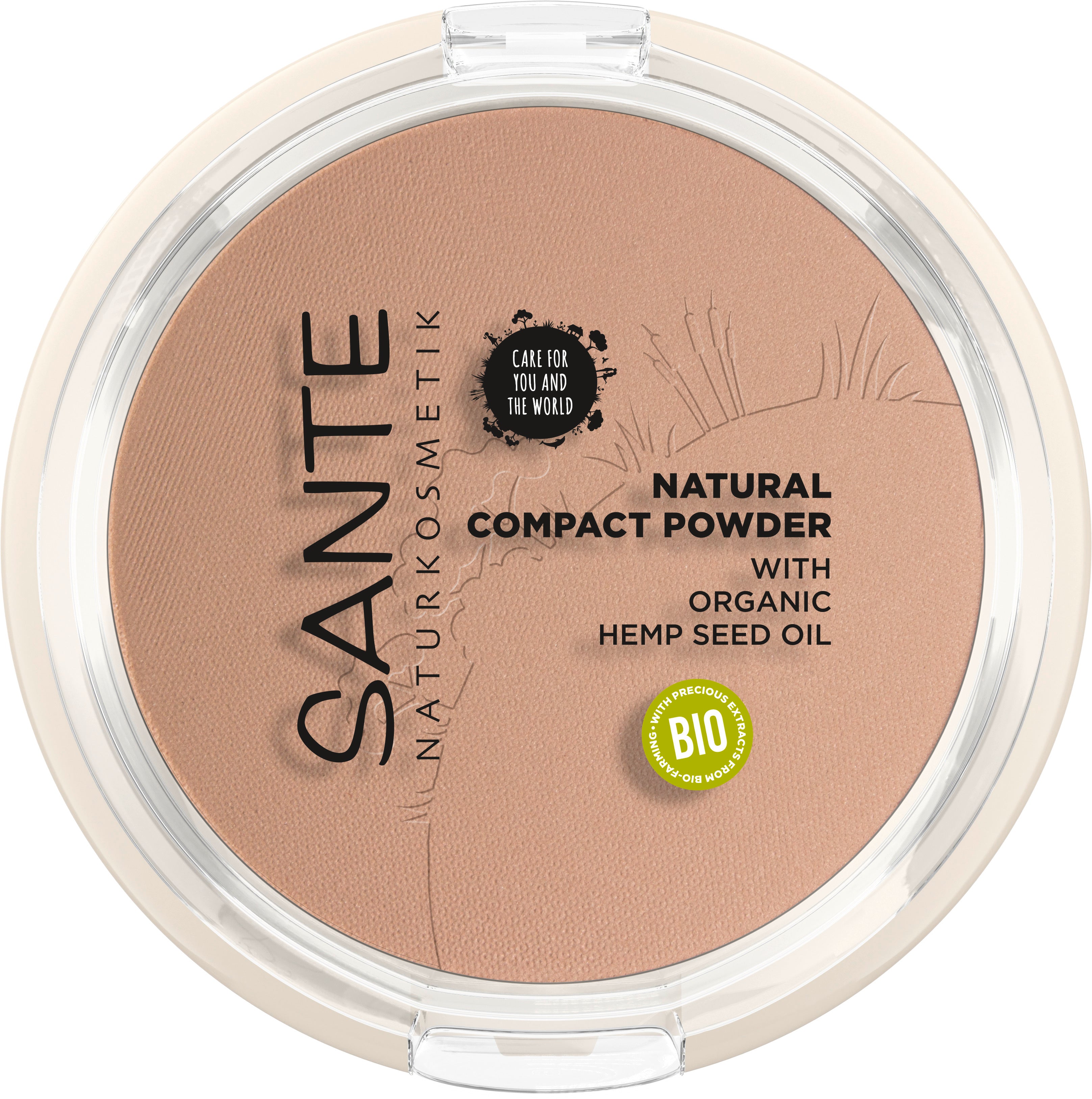 Natural Compact Powder 02 Neutral Beige 9 g
