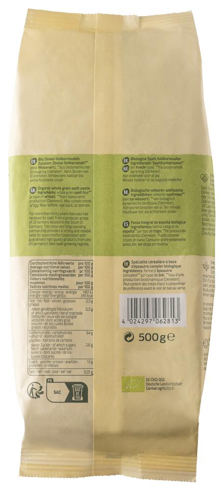Penne VK-Dinkel demeter 500 g