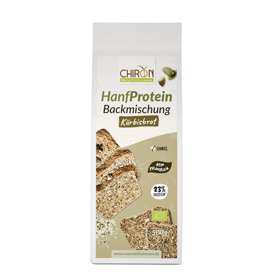 HanfProtein Backmischung Kürbiskernbrot 500 g