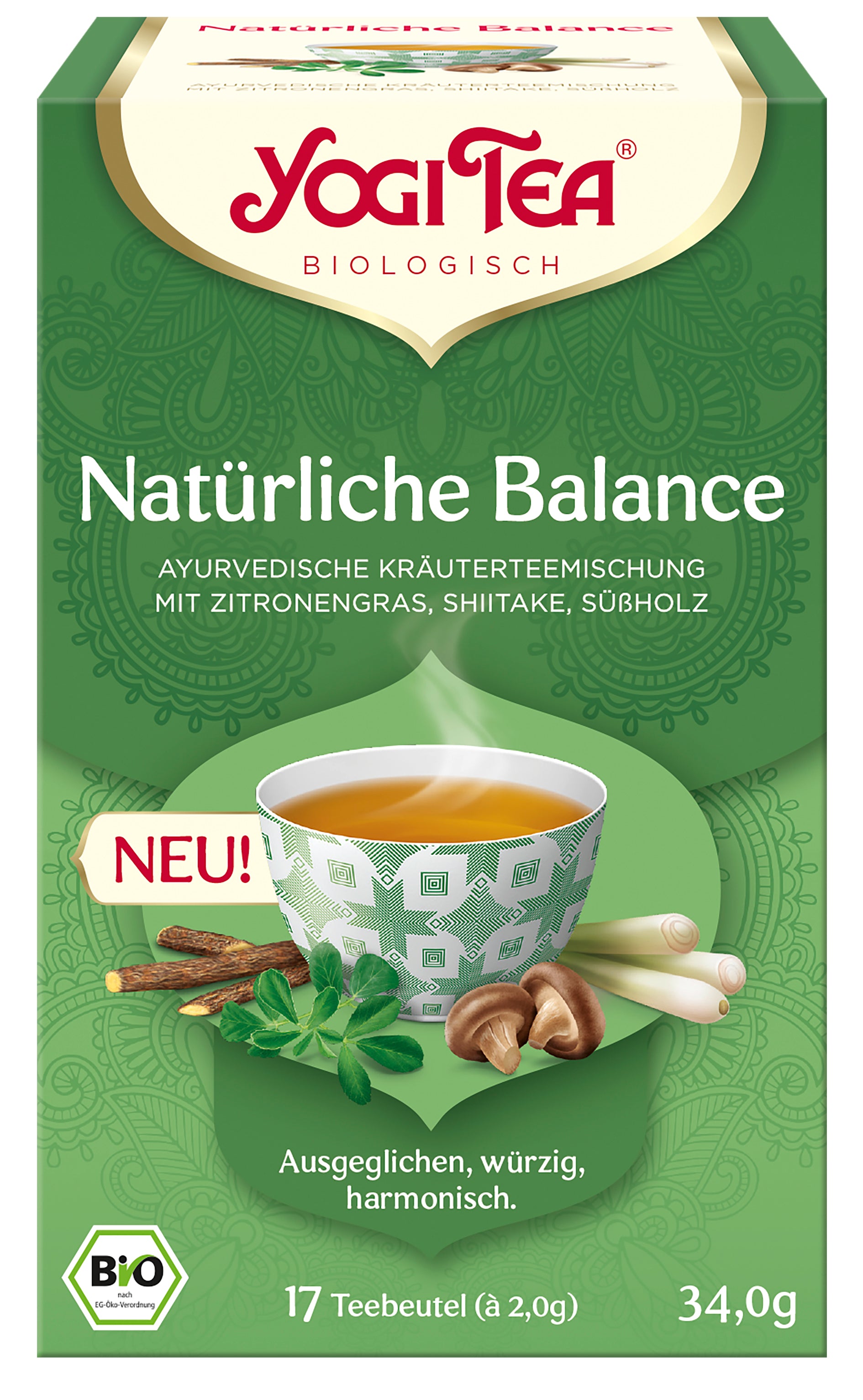 Natürliche Balance Gewürztee 17 Stk