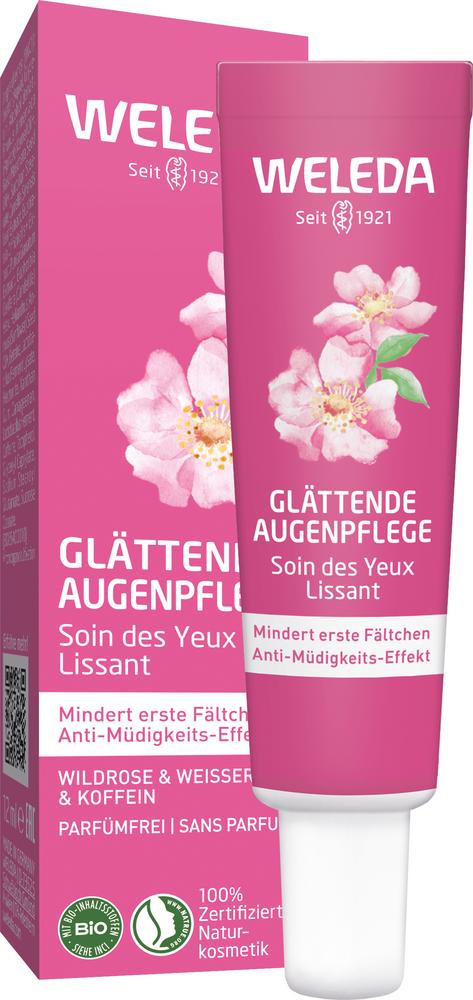 Glättende Augenpflege Wildrose & Weisser Tee 12 ml
