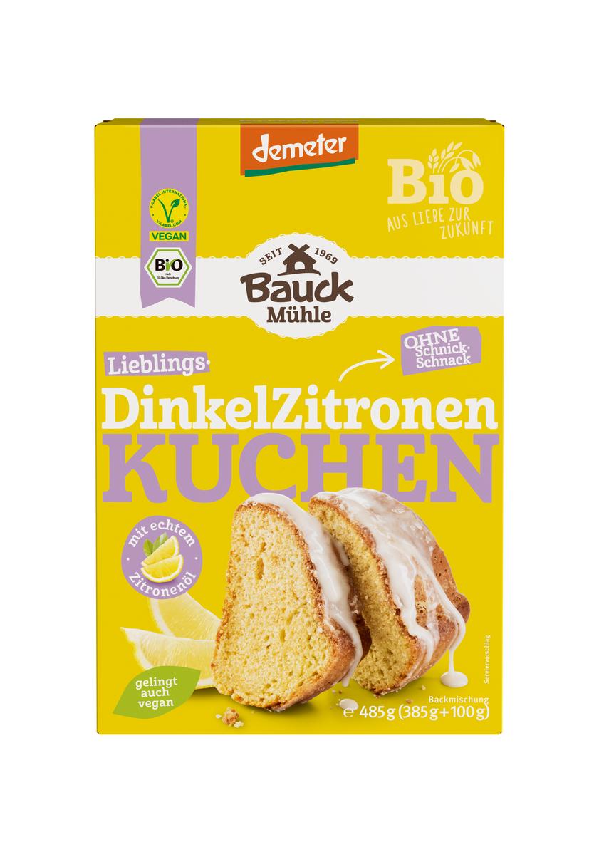 Backmischung Dinkel Zitronenkuchen demeter 485 g