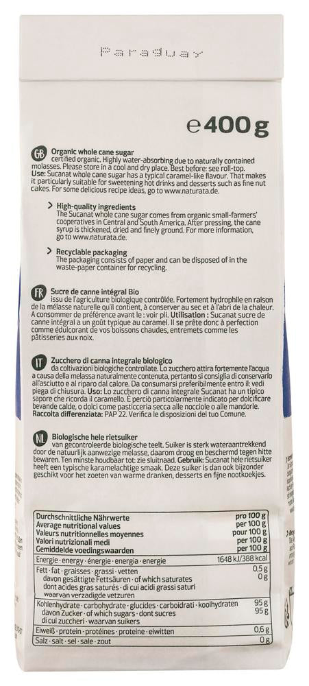 SUCANAT Voll-Rohrzucker 400 g