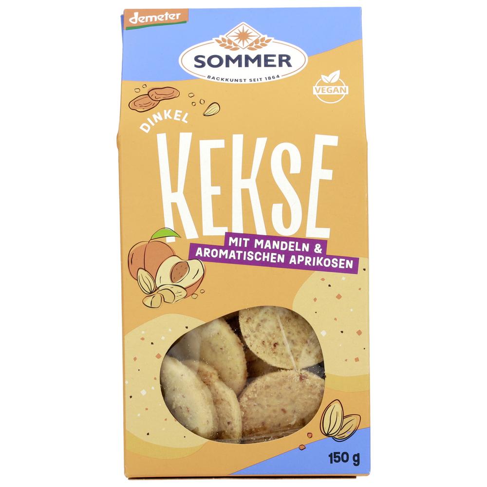 Dinkelkeks Mandel-Aprikose demeter 150 g