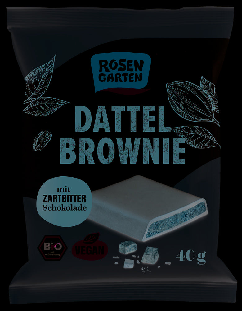 Dattel Brownie mit ZB-Schokolade 40 g