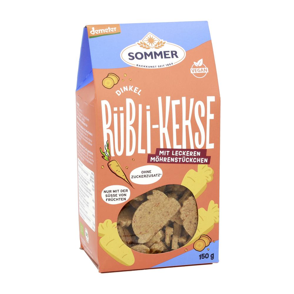 Dinkel Rübli Kekse demeter 150 g