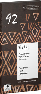 Feine Bitter 92% Cacao Panama 80 g