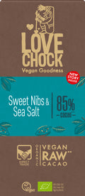 Sweet nibs & Sea salt 85% Kakao 70 g