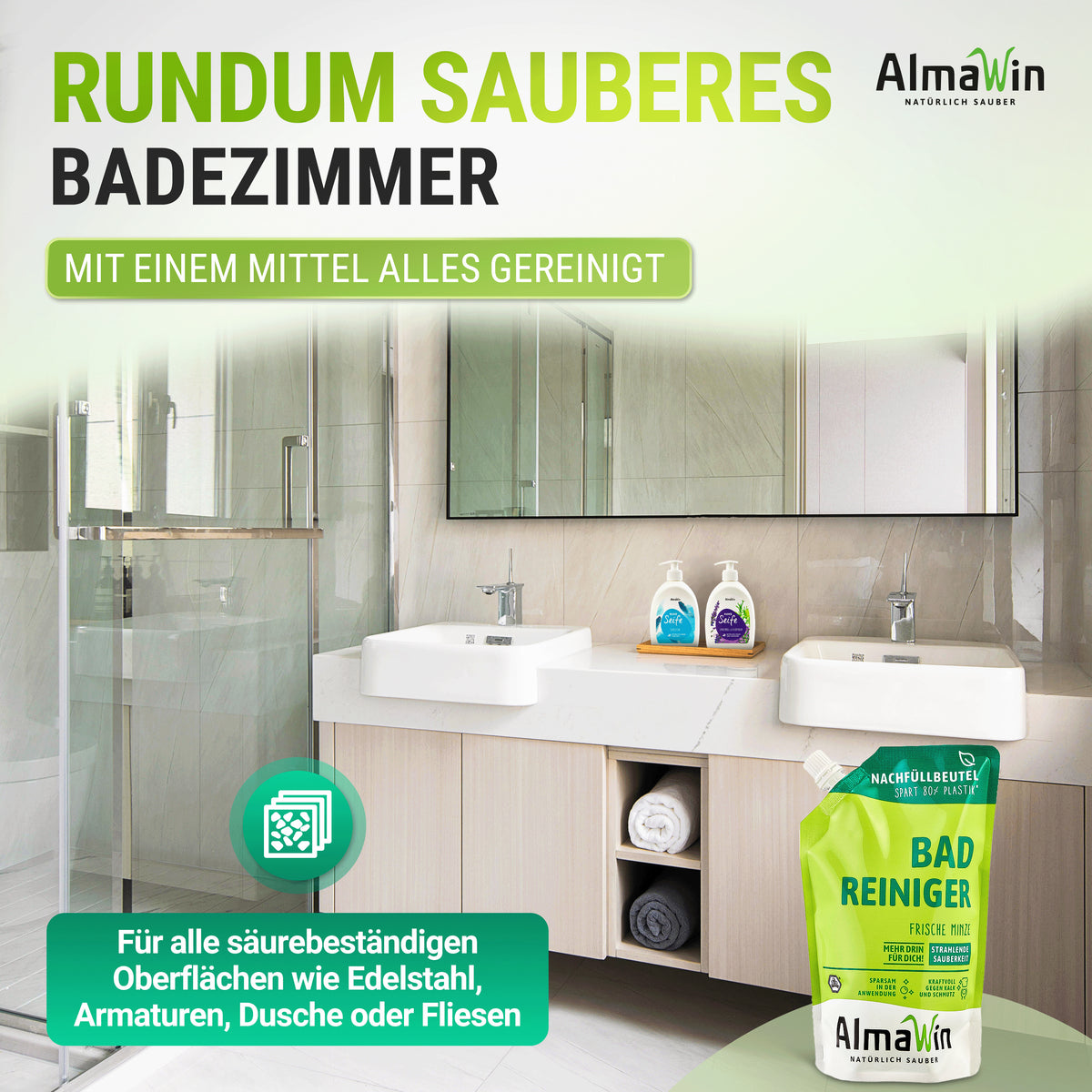 Badreiniger Nachfüllbeutel 500 ml