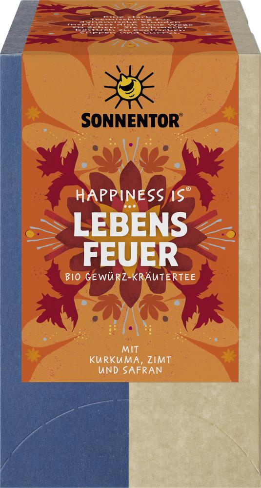 Happiness is Lebensfeuer Gewürz-Kräutertee 30,6 g