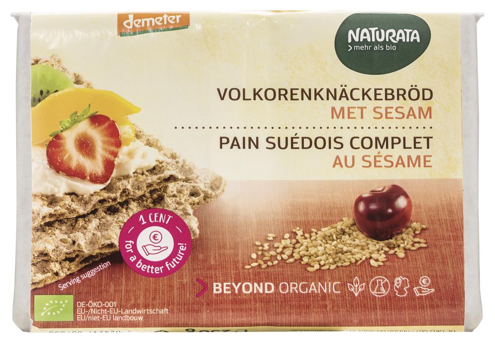 Sesam-VK-Knäckebrot demeter 250 g