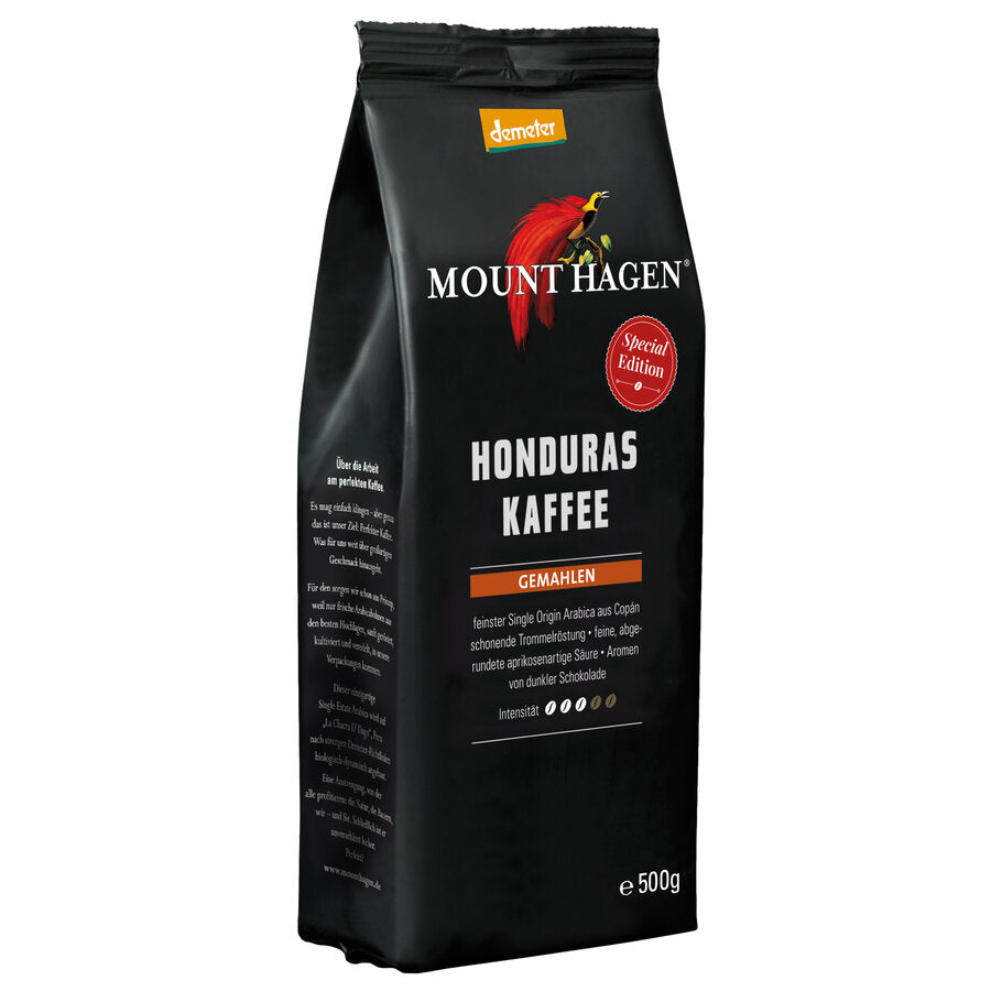 Röstkaffee Honduras gemahlen demeter 500 g