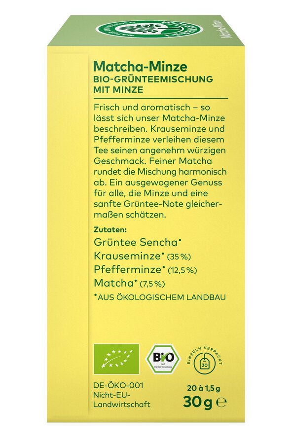 Matcha-Minze Grüntee 30 g