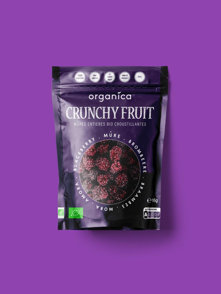 Crunchy Fruit Brombeeren gefriergetrocknet 16 g