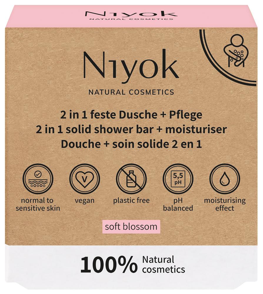 2in1 feste Dusche & Pflege Soft Blossom 80 g