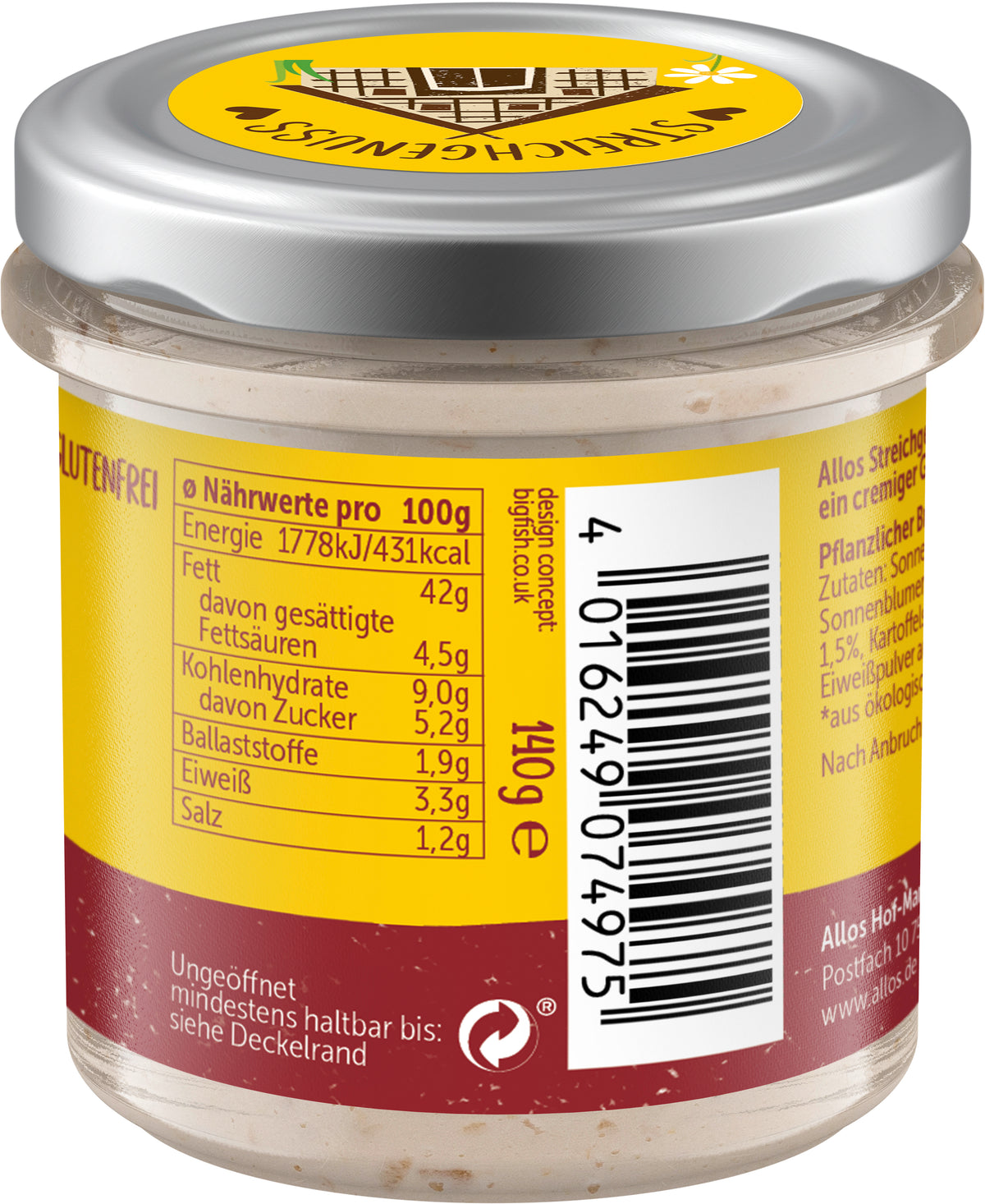 Streichgenuss Brotzeit 140 g