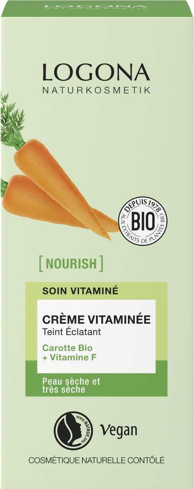NOURISH Strahlender Teint Vitamincreme mit BioKaro 50 ml