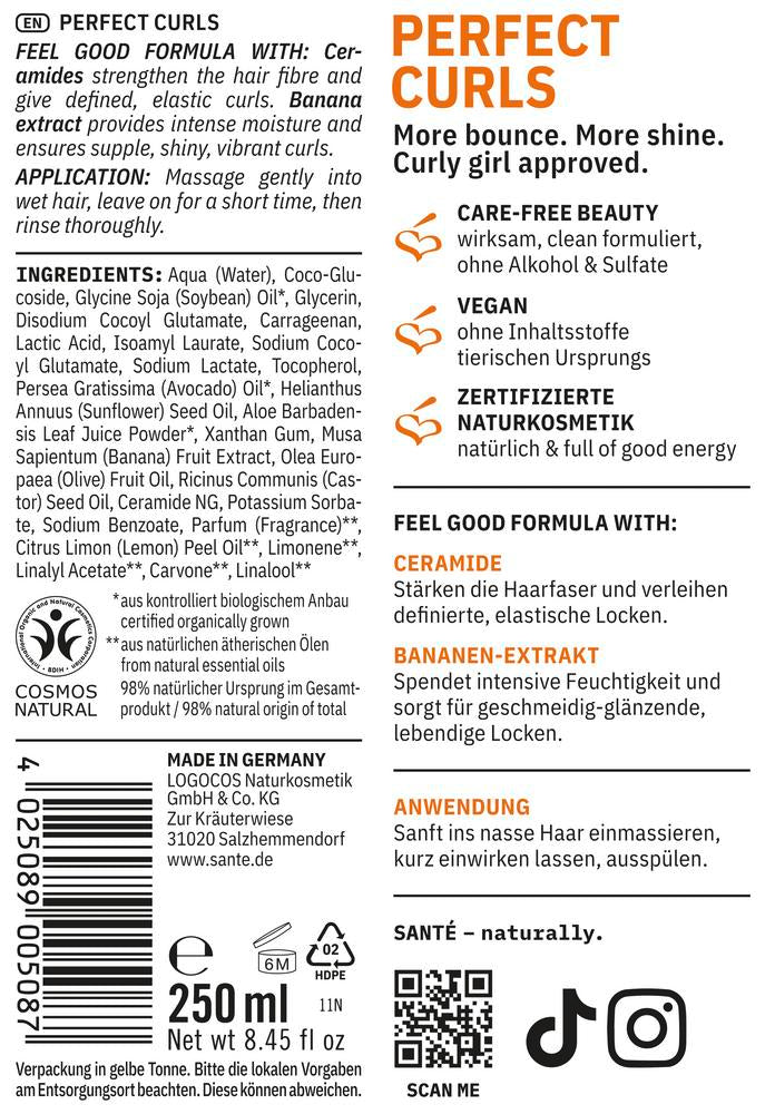 Perfect Curls Shampoo 250 ml